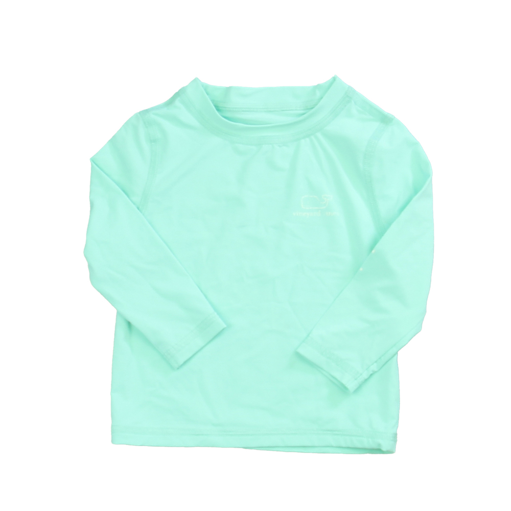 Vineyard Vines Boys Aqua Rashguard size: 3-6 Months
